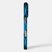 ブルースモークのプルームカスタムオンブラック Case-Mate iPhoneケース (裏面 / 右)