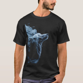 ブルースモークウルフTシャツ | ミスティックウルフガ Tシャツ