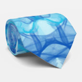 ブルースモーク – フラクタルアート – ネクタイ (ロール)