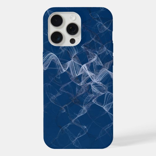 ブルースモーク iPhoneケース (裏面)