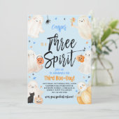 ブルースリースピリットハロウィーン第3バースデーパーティー 招待状 (スタンド正面)