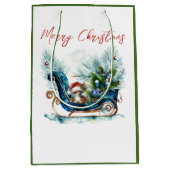 ブルースレードベビートナカイ ミディアムペーパーバッグ (正面)