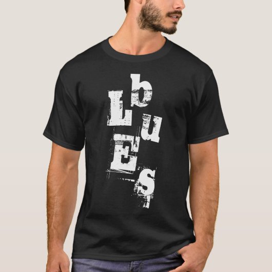 ブルースロゴ Tシャツ (正面)