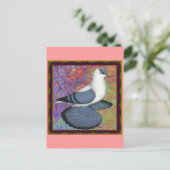 ブルースワローハト額縁 ポストカード (スタンド正面)