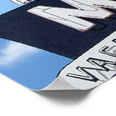 ブルースワローモーテルオンルート66レトロポスター ポスター (角)