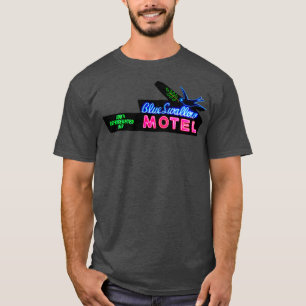 ブルースワローモーテルネオンサインルート66 Tシャツ