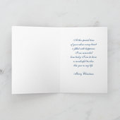 ブルースワーズ先生メリークリスマスカード シーズンカード (内部)