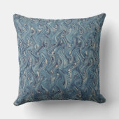 ブルースワーリングウェーブデザイン クッション (裏面)