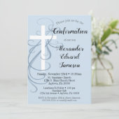 ブルースワールクロス確認招待状ボーイズ 招待状 (スタンド正面)