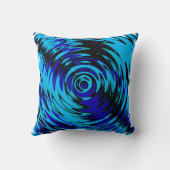 ブルースワールズ装飾用クッションカウチベッドデコール クッション (裏面)