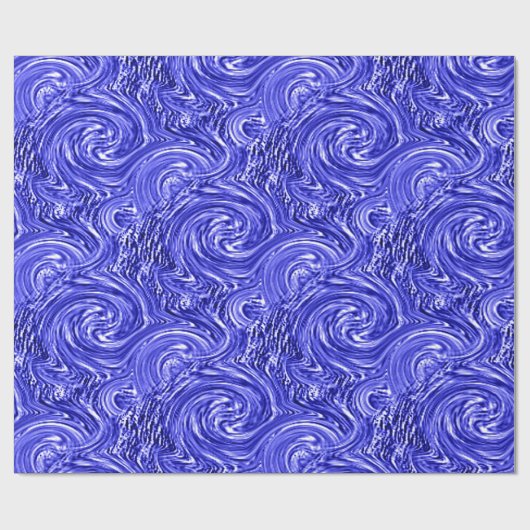 ブルースワールラッピング紙 ラッピングペーパー (フラット)