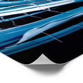 ブルースワール女性モデルポスタープリントウォールアート ポスター (角)