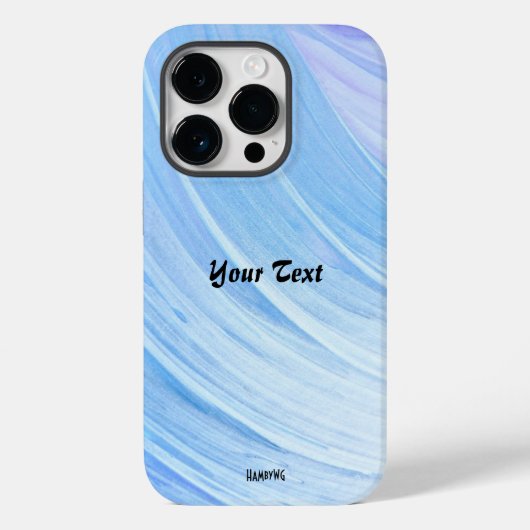 ブルースワール携帯電話ケースHAmbyWG Case-Mate iPhoneケース (裏面)
