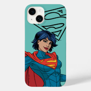 ブルースーツを着たスーパーガール Case-Mate iPhone 14ケース