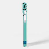 ブルースーツを着たスーパーガール Case-Mate iPhoneケース (裏面 / 左)