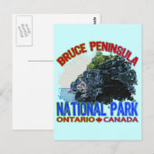 ブルース半島国立公園 ポストカード (正面/裏面)