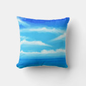 ブルース威厳のあるカイ絵画ズ クッション (正面)