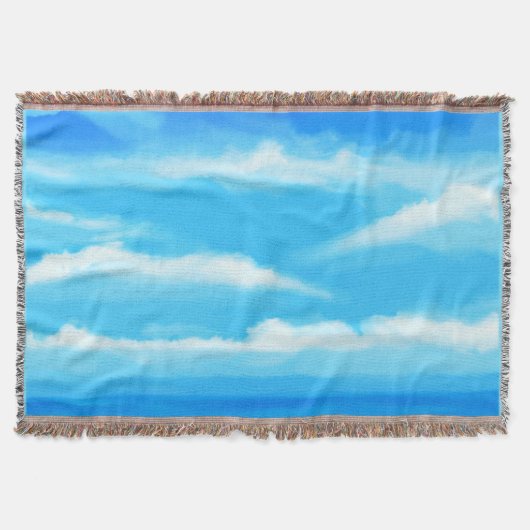 ブルース威厳のあるカイ絵画ズ スローブランケット (正面)