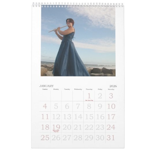 ブルース家族のカレンダー          2007年 カレンダー (1月 2026)