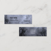 ブルース幽霊のよく出るキカスタムーの名刺 スキニー名刺 (正面/裏面)