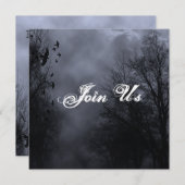 ブルース幽霊のよく出るキーカスタム招待状 招待状 (正面/裏面)