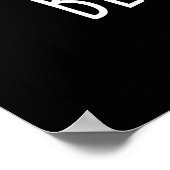 ブルース歯おもしろい歯音楽プンダークBG ポスター (角)