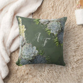 ブルース淡い色のとグリーンの結婚吸汁色 クッション (ブランケット)