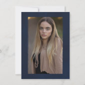 ブルース素朴マフラワー卒業パーティー 招待状 (裏面)