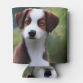 ブルース縁どザコリー子犬クーラーボックス 缶クーラー (裏面)