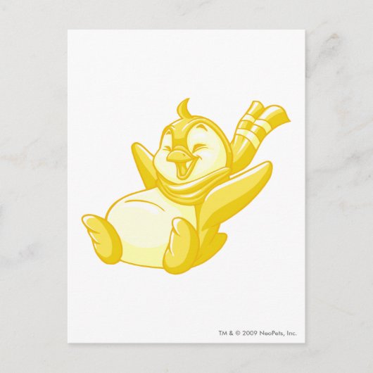 ブルース金ゴールド ポストカード (正面)