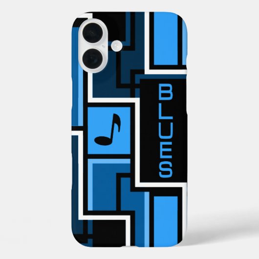 ブルース音楽の電話ケース Case-Mate iPhoneケース (裏面)