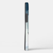 ブルース・アンド・ブラックス抽象芸術ピラミッドアート Case-Mate iPhoneケース (裏面 / 右)