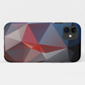 ブルース・アンド・レッズ・抽象芸術・ピラミッド・アート・ケースメイトiPho Case-Mate iPhoneケース (裏面(横))
