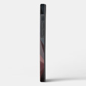 ブルース・アンド・レッドズ・抽象芸術・ピラミッド・アート Case-Mate iPhoneケース (裏面 / 左)