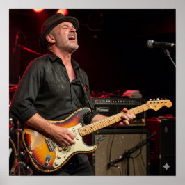 ブルース・ギタリスト ポスター