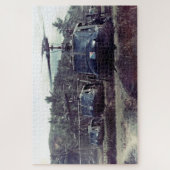 ブルース・クランダルが率いるUH-1ヒューイ編隊 ジグソーパズル (縦)