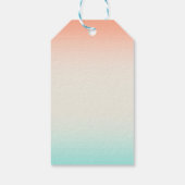 ブルース コーラル リネン ブレンド ギフトタグ (裏面)