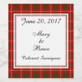 ブルース・スコティ結婚ッシュのワインラベル ワインラベル (シングルラベル)