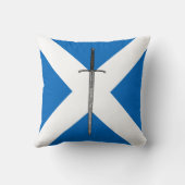 ブルース・ソード・オン・サルタイヤ クッション (裏面)