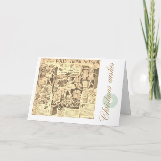 ブルース・チュニスによるクリスマスの願い カード (正面)