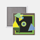 ブルース・チュニス著「三角形のインフックス」 マグネット (正面/裏面)