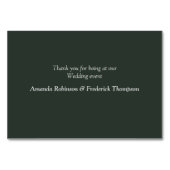 ブルース・テーブルの淡い色の多肉眼カード テーブルナンバー (裏面)