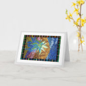 ブルース・トゥニスによる「デザート ユッカ」 カード (黄色い花)