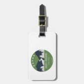 ブルース・フリーマン鉄道 ラゲッジタグ (正面縦)