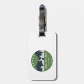 ブルース・フリーマン鉄道 ラゲッジタグ (裏面縦)