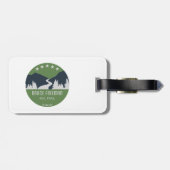 ブルース・フリーマン鉄道 ラゲッジタグ (裏面横)