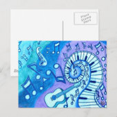 ブルース ポストカード (正面/裏面)