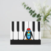 ブルース・マン・ピアノ ポストカード (スタンド正面)