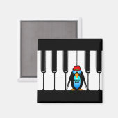 ブルース・マン・ピアノ マグネット (正面/裏面)