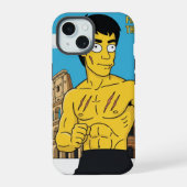 ブルース・リー iPhone 15ケース (裏面)